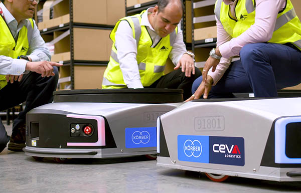Körber Supply Chain внедряет роботы Geek+ для CEVA Logistics в Австралии_2