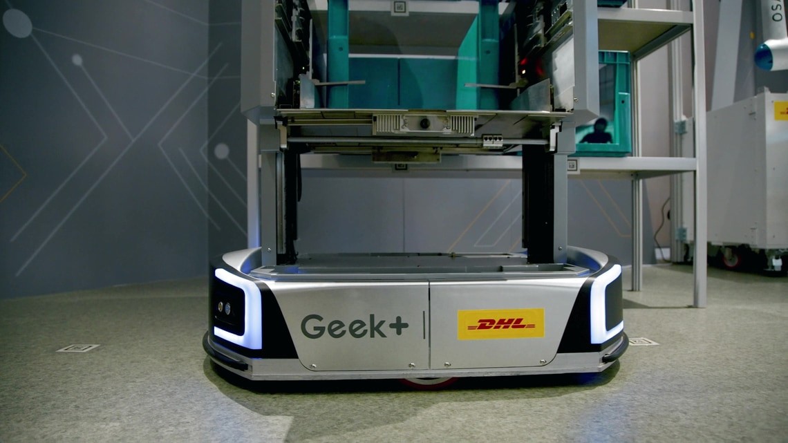 Geek+ и DHL демонстрируют будущее роботизации в Азиатско-Тихоокеанском инновационном центре DHL